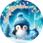 merry christmas stickers